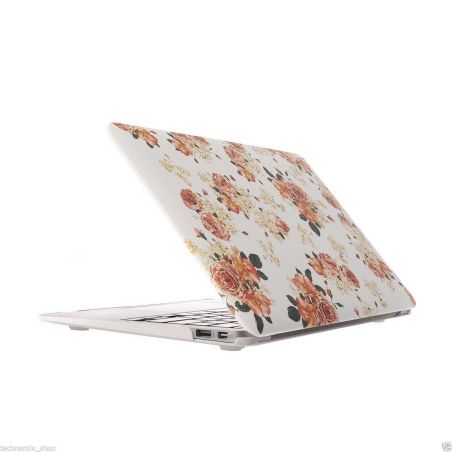 Gebloemde Engelse schelp in MacBook Air 13"-stijl in bloei  Dekkingen et Scheepsrompen MacBook Air - 8