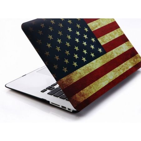 Amerikanischer Vintage MacBook Pro 13" Flaggengehäuse  Abdeckungen et Rümpfe MacBook - 2