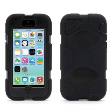 Indestructible black iPhone 4 4S case  Covers et Cases iPhone 4 - 3