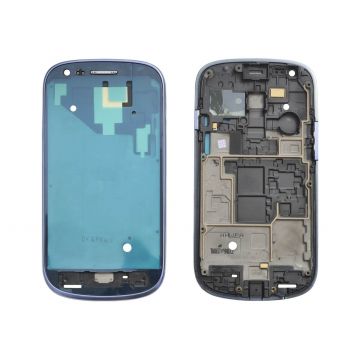 Origineel frame Samsung Galaxy S3 Mini blauw  Vertoningen - Onderdelen Galaxy S3 Mini - 1