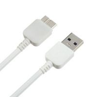 Weißes Micro USB 3.0 Kabel für Samsung  Ladegeräte - Batterien externe - Kabel Galaxy S5 - 2