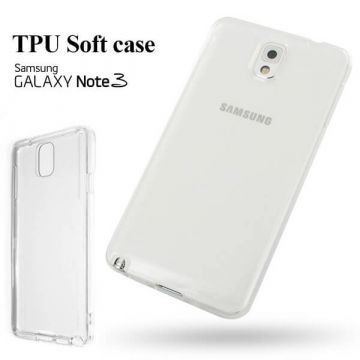 Samsung Galaxy Opmerking 3 0,3 mm transparante TPU zachte schil van TPU  Dekkingen et Scheepsrompen Galaxy Note 3 - 1