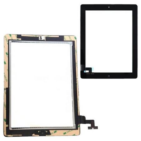 Touch Screen Glass/Digitizer Assembled For iPad 2 Black  Screens - LCD iPad 2 - 1
