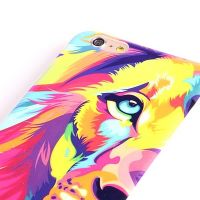 Lion head iPhone 6 TPU soft case  Accueil - 4