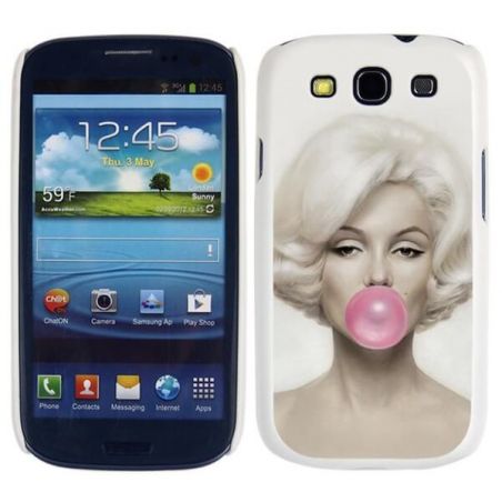 Marilyn Monroe Samsung Galaxy S3 harde schil van de Melkweg S3  Dekkingen et Scheepsrompen Galaxy S3 - 2