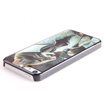 Cat Elvis Style Hard Case iPhone 5/5S/SE  Covers et Cases iPhone 5 - 2