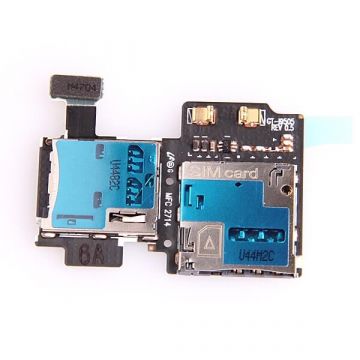Samsung Galaxy S4 SIM-kaartlezer en micro SD-kaartlezer voor de Samsung Galaxy S4  Vertoningen - Onderdelen Galaxy S4 - 1