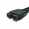 Cable IEEE FireWire 1394B 800 9/9 iLink - 1,8 mètre 