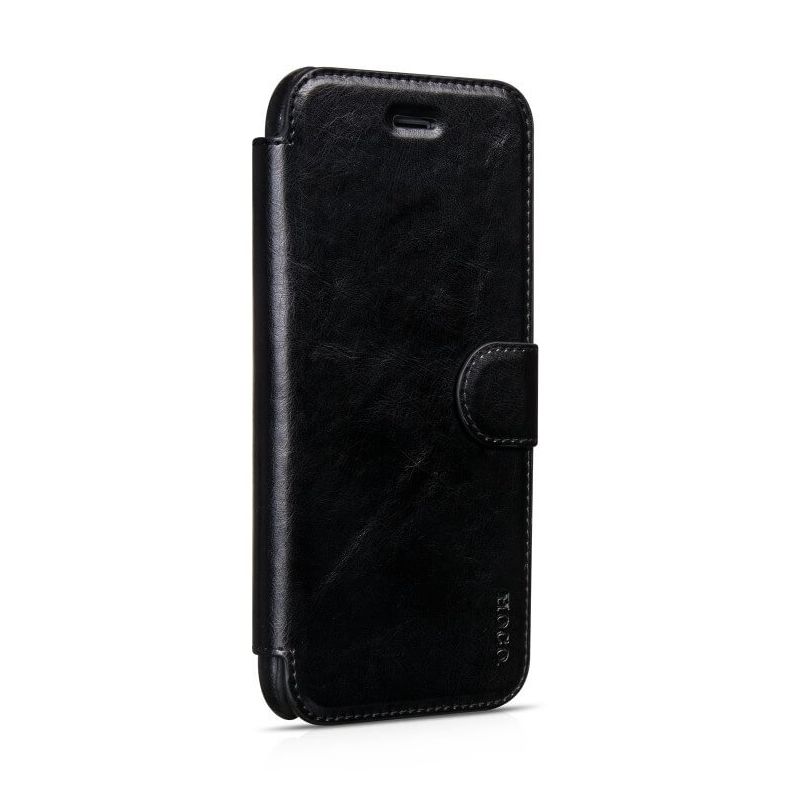 Leather Wallet Case Hoco Portfolio Series Iphone 6 Plus Edition Macmaniack England - Designer Leather Iphone 6 Plus Wallet Case