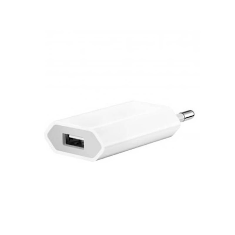 Chargeur Adaptateur Secteur USB 1A Blanc pour Smartphone - Français
