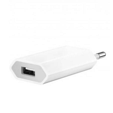 White USB mains charger iPhone iPod  Chargers - Powerbanks - Cables iPhone 4 - 2