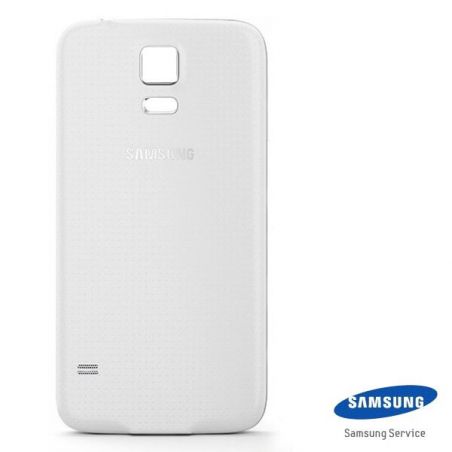 Original Replacement back cover white Samsung Galaxy S5  Screens - Spare parts Galaxy S5 - 1