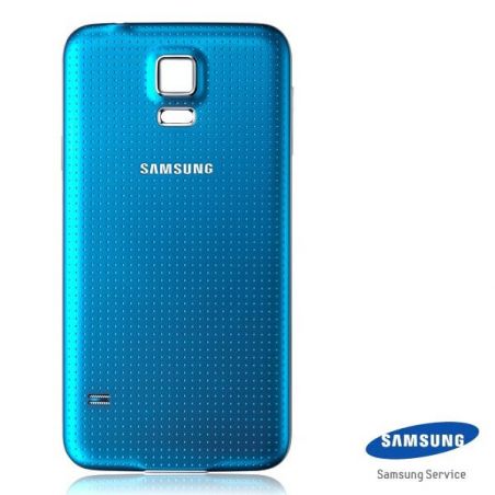 Original Replacement back cover blue Samsung Galaxy S5  Screens - Spare parts Galaxy S5 - 1