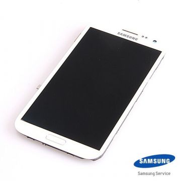 Achat Ecran complet original Samsung Galaxy Note 2 N7105 blanc GH97-14114AX