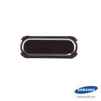 Originele Home knop Samsung Galaxy Note 2 zwart  Vertoningen - Onderdelen Galaxy Note 2 - 36
