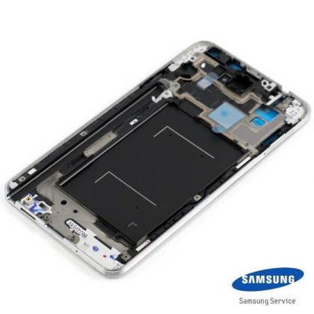 Origineel frame Samsung Galaxy Note 3 grijs  Vertoningen - Onderdelen Galaxy Note 3 - 1
