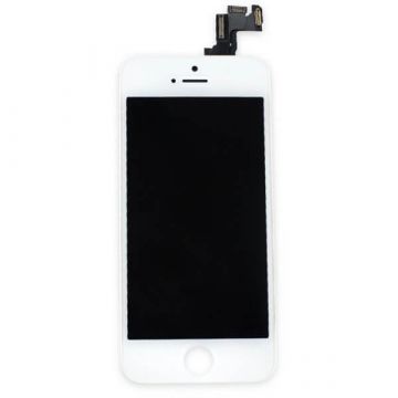 Wit scherm Kit iPhone 5S (compatibel) + hulpmiddelen  Vertoningen - LCD iPhone 5S - 5