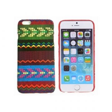 Achat Coque rigide tissu bolivien iPhone 6 Plus COQ6P-049X