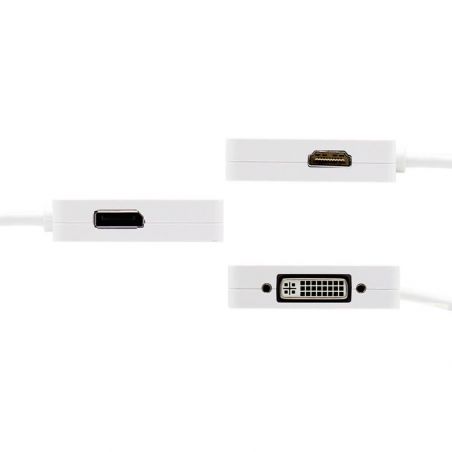 3-in-1 Mini Mini Display Port/HDMI/DVI Adapter  Cables and adapters MacBook - 5