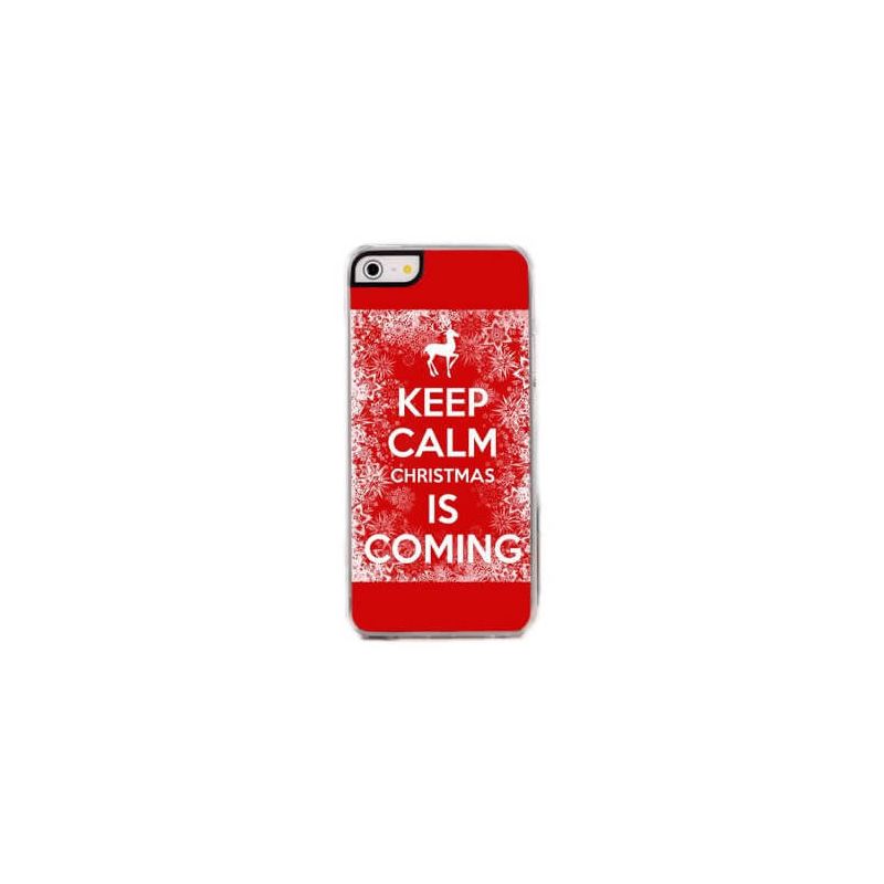 Buy Keep Calm Christmas is coming Case iPhone 5 5S - Accueil - MacManiack England