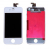 Original Glass Digitizer, LCD Screen and Full Frame for iPhone 4 White