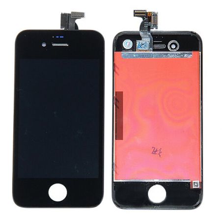 Original Glass Digitizer, LCD Screen and Full Frame for iPhone 4 Black  Screens - LCD iPhone 4 - 1