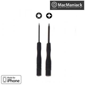 Achat Kit de 2 tournevis pentalobe torx et cruciforme de Démontage pour iPhone 4 4S iPod OUTILS