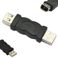 Converter adapter Firewire IEEE 1394 6 Pin Female naar USB-Man  Kabels en adapters MacBook - 1