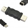 Converter adapter Firewire IEEE 1394 6 Pin Female naar USB-Man