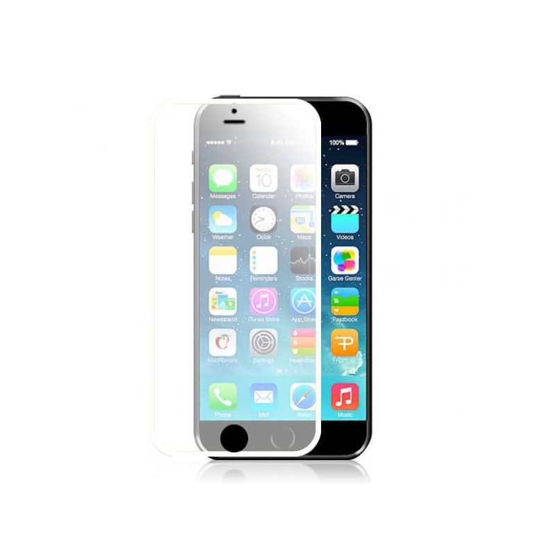 Koop Tempered glass screenprotector iPhone 6 + gekleurd - iphone accessoires - Films de protection iPhone 6 Plus MacManiack Ne