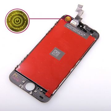 Zwarte Scherm Kit iPhone 5S (Premium kwaliteit) + hulpmiddelen  Vertoningen - LCD iPhone 5S - 2