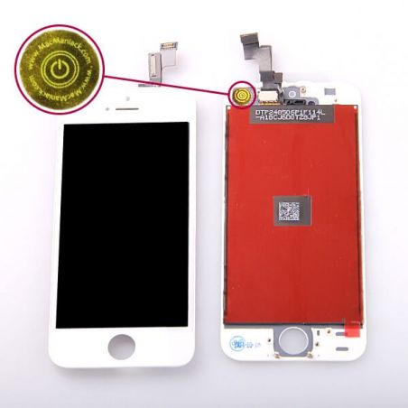 iPhone 5S WHITE Screen Kit (Premium Quality) + tools  Screens - LCD iPhone 5S - 1