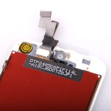 iPhone 5S WHITE Screen Kit (Premium kwaliteit) + hulpmiddelen  Vertoningen - LCD iPhone 5S - 4
