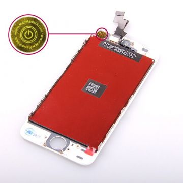 Wit scherm Kit iPhone 5S (compatibel) + hulpmiddelen  Vertoningen - LCD iPhone 5S - 2