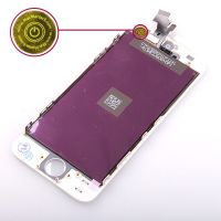 1st Quality Glass digitizer, LCD Retina Screen and Full Frame for iPhone 5 White  Screens - LCD iPhone 5 - 2